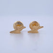 Stud Earrings Lightning 0.45gr / 18K Gold $