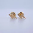 Stud Earrings Lightning 0.5gr / 18K Gold $