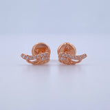Stud Earrings Wings 0.6gr / 18K Gold $