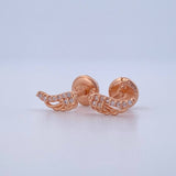 Stud Earrings Wings 0.6gr / 18K Gold $