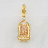 Dije Botella Licor 11.05g / 1 1/2 in Tres Oros 18K