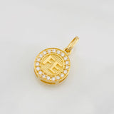 Dije Fe 1.8g / 3/4 in Oro Amarillo 18K