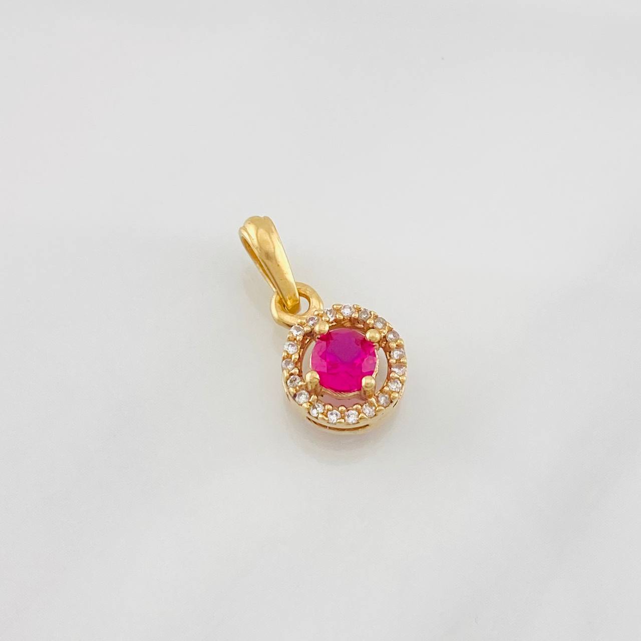 Dije Halo 1.7g / 1/2 in Oro Amarillo 18K