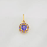 Dije Halo 1.1g / 1/2 in Oro Amarillo 18K