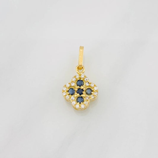 Pendant Clover 1.15g / 3/4 in Yellow Gold 18K