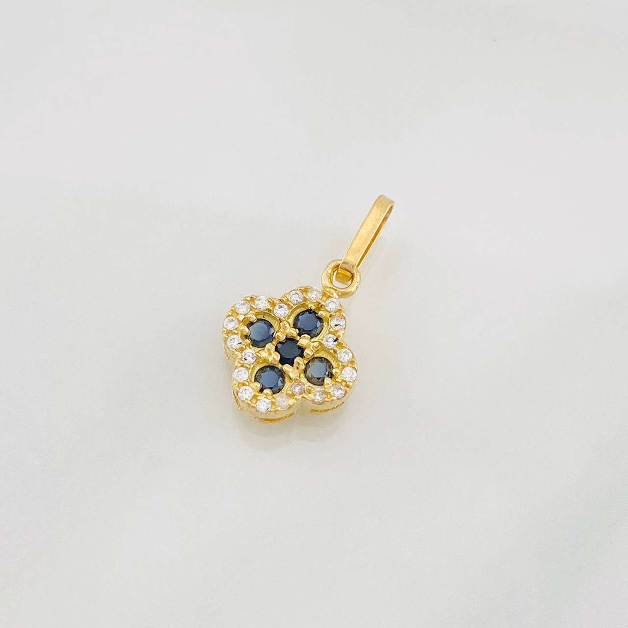 Dije Trebol 1.15g / 3/4 in Oro Amarillo 18K