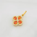 Dije Trebol 1.7g / 1 in Oro Amarillo 18K
