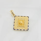 Dije Medalla Medusa 5.25g / 1 1/2 in Oro Amarillo 18K