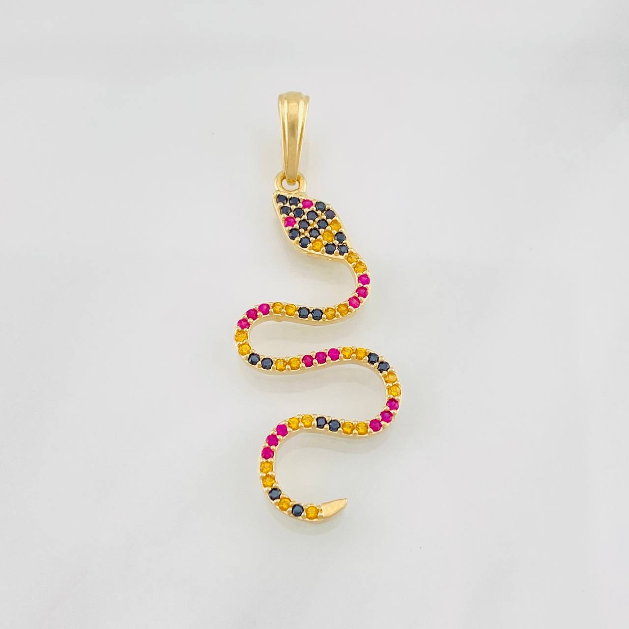 Dije Serpiente 1.8g / 1 1/2 in Oro Amarillo 18K