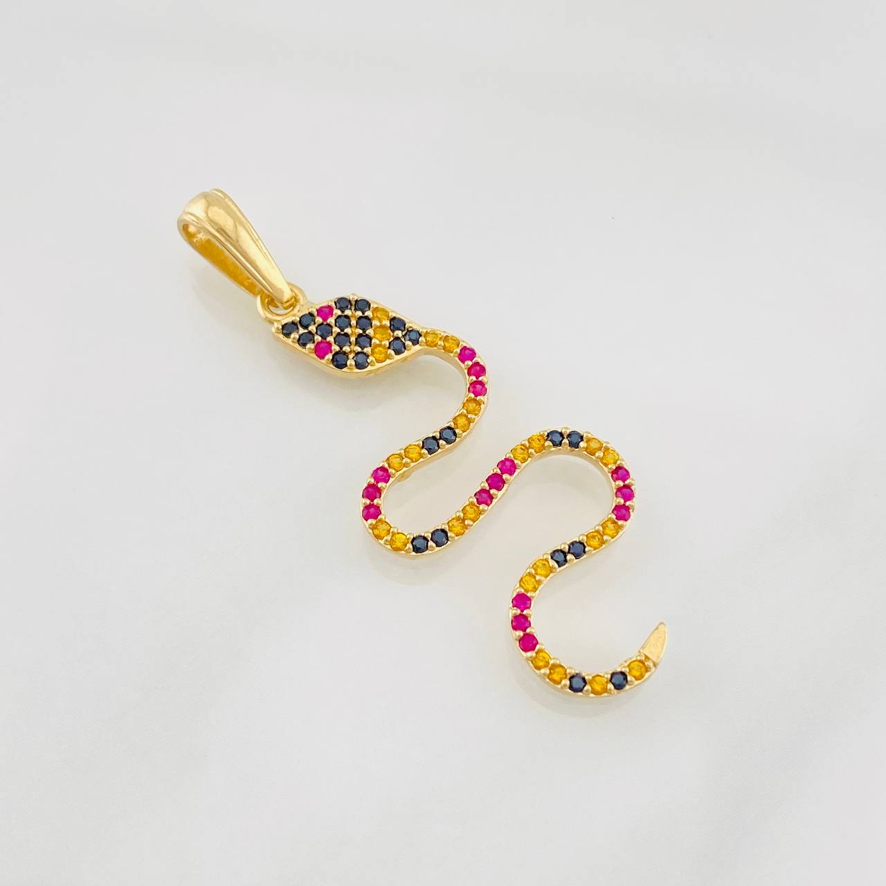 Dije Serpiente 1.8g / 1 1/2 in Oro Amarillo 18K