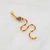 Dije Serpiente 1.8g / 1 1/2 in Oro Amarillo 18K