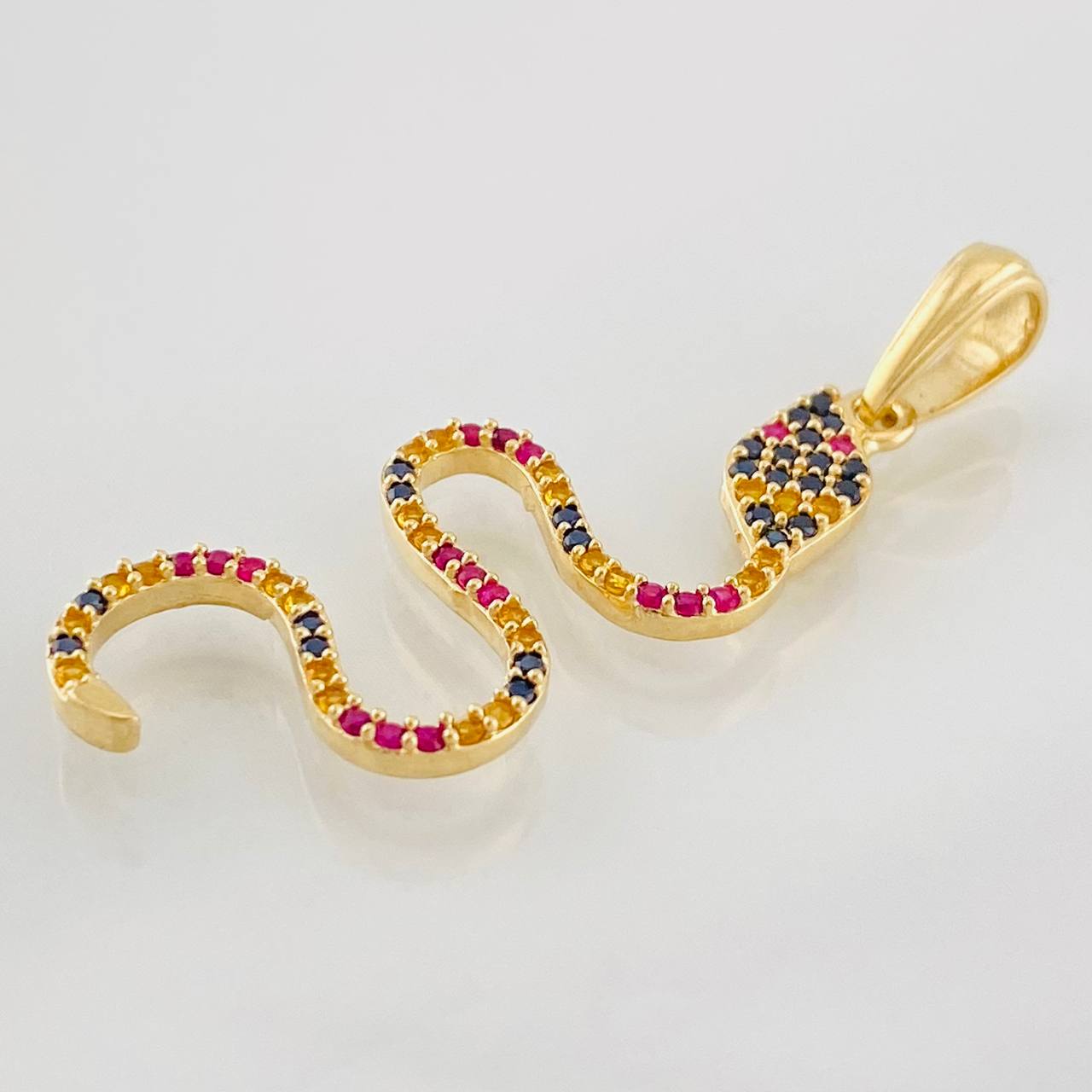 Dije Serpiente 1.8g / 1 1/2 in Oro Amarillo 18K