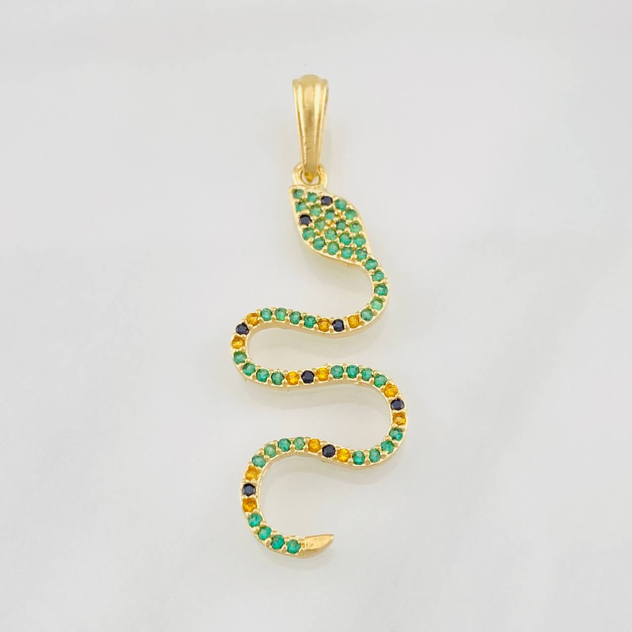 Dije Serpiente 1.9g / 1 1/2 in Oro Amarillo 18K