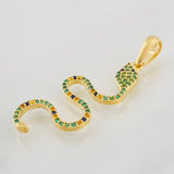 Dije Serpiente 1.9g / 1 1/2 in Oro Amarillo 18K