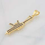Dije Fusil 3.25g / 1 3/4 in Oro Amarillo 18K