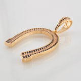 Dije Herradura 5.15g / 1 1/2 in Oro Rosa 18K