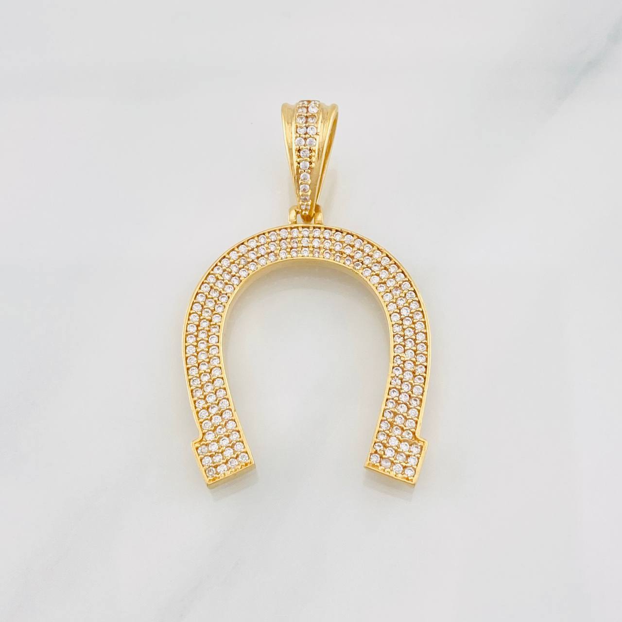 Dije Herradura 5.35g / 1 1/2 in Oro Amarillo 18K