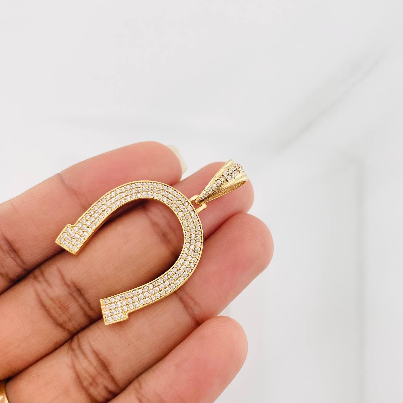 Dije Herradura 5.35g / 1 1/2 in Oro Amarillo 18K