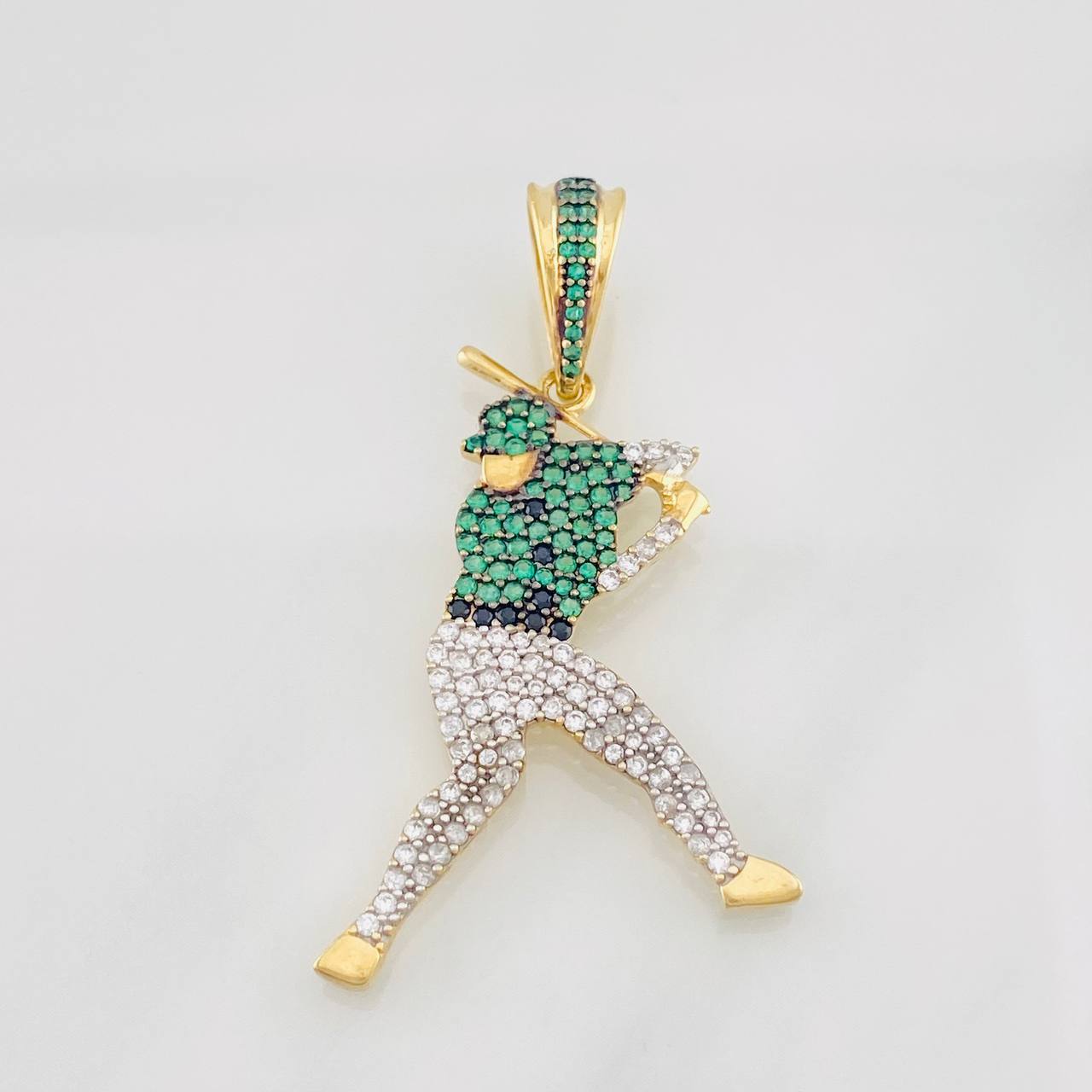 Dije Jugador de Beisbol 4.6g / 2 in Oro Amarillo 18K