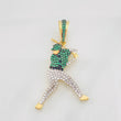 Dije Jugador de Beisbol 4.6g / 2 in Oro Amarillo 18K