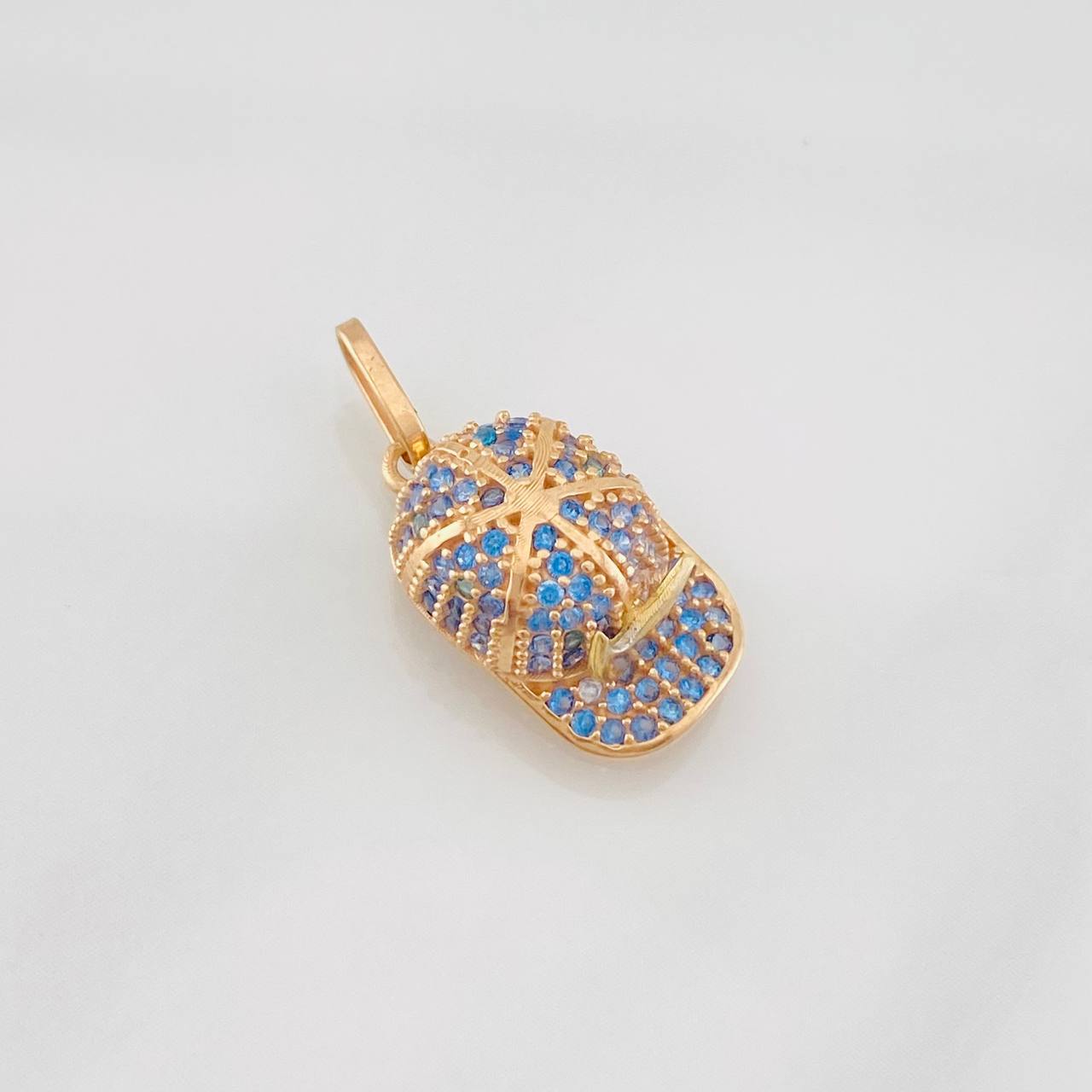 Dije Gorra Chulo 1.95g / 3/4 in Oro Rosa 18K