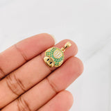 Animated Mushroom Pendant 2.15g / 1/2 in Yellow Gold 18K