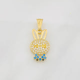 Dije Conejo 1.45g / 1 in Oro Amarillo 18K