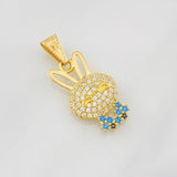 Dije Conejo 1.45g / 1 in Oro Amarillo 18K