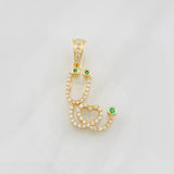 Dije Estetoscopio 2.6g / 1 in Oro Amarillo 18K