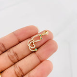 Dije Estetoscopio 2.6g / 1 in Oro Amarillo 18K