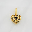 Dije Corazon 1.8g / 3/4 in Oro Amarillo 18K