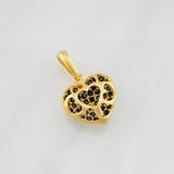 Dije Corazon 1.8g / 3/4 in Oro Amarillo 18K