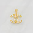 Dije Doble Ola 1.45g / 3/4 in Oro Amarillo 18K