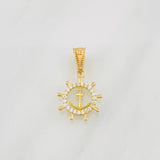 Dije Ancla Timon 0.85g / 3/4 in Oro Amarillo 18K