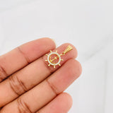 Dije Ancla Timon 0.85g / 3/4 in Oro Amarillo 18K