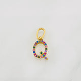 Dije Letra Q 0.65g / 1/2 in Oro Amarillo 18K