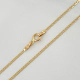 Cadena Escalera Plana 1.45 g / 17 3/4 in / 1.2 mm Oro Amarillo 18K
