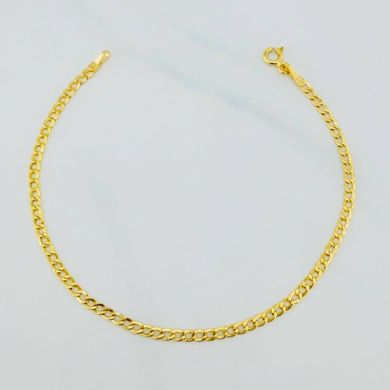 Cuban Links Bracelet 1.2 g / 7 1/2 in / 2.5 mm 18K Yellow Gold