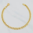 Pulso Cubano 4 g / 8 in / 4.6 mm Oro Amarillo 18K