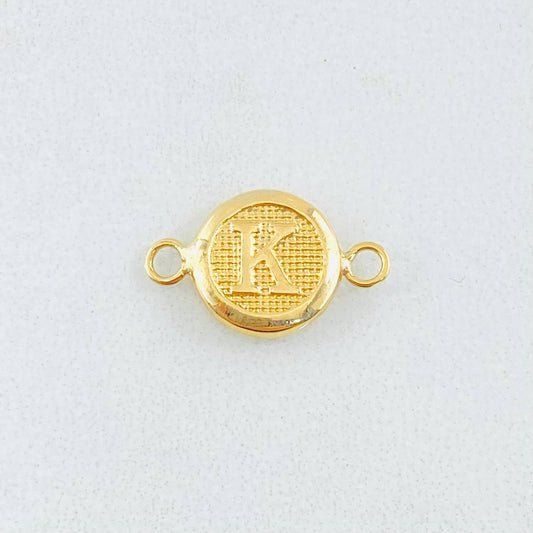 Herraje Letra K 0.4gr / 1/2 in / Oro Amarillo 18K ©