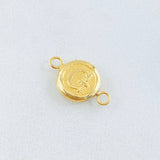 Herraje Letra G 0.4gr / 1/2 in / Oro Amarillo 18K