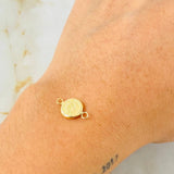 Herraje Letra G 0.4gr / 1/2 in / Oro Amarillo 18K *