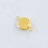 Herraje Letra M 0.45gr / 1/2 in / Oro Amarillo 18K