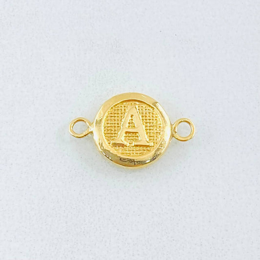 Herraje Letra A 0.4gr / 1/2 in / Oro Amarillo 18K