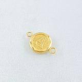 Herraje Letra A 0.4gr / 1/2 in / Oro Amarillo 18K *