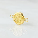 Herraje Letra A 0.4gr / 1/2 in / Oro Amarillo 18K *