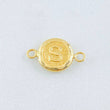 Herraje Letra S 0.4gr / 1/2 in / Oro Amarillo 18K ©