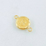 Herraje Letra S 0.4gr / 1/2 in / Oro Amarillo 18K