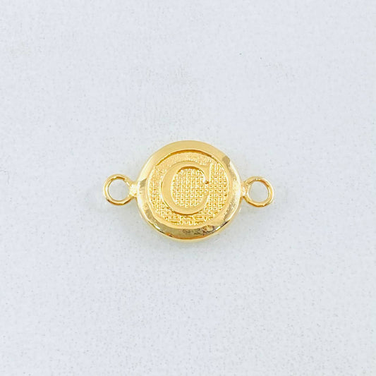 Herraje Letra C 0.35gr / 1/2 in / Oro Amarillo 18K *