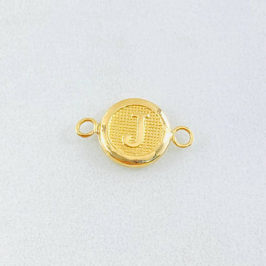 Herraje Letra J 0.4gr / 1/2 in / Oro Amarillo 18K ©